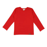 Long-sleeved shirt made of cotton (organic)